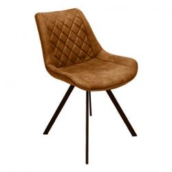 Contract chair model 12059 cognac 