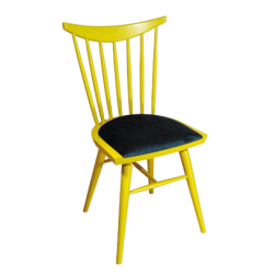 Contract chair Model 12307 Yellow