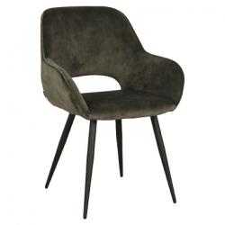 Contract chair Model 12324 green