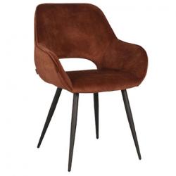 Contract chair Model 12324 Rust 