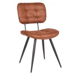 Contract chair Model 12331 cognac 