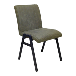 Stacking chair Model 12332 vintage green