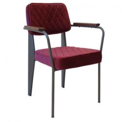 Contract chair vintage red model 12905R 