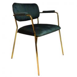 Contract chair Model 14196 green