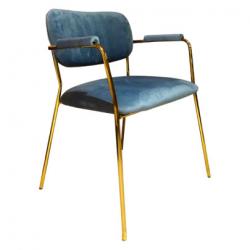 Contract chair Modell 14196 blue 