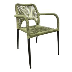 Outdoor chair model 17876 green