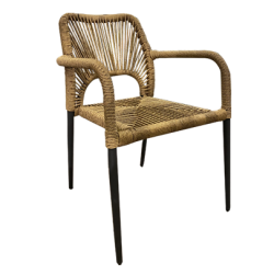 Outdoor chair model 17876 honey