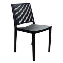 Gastronomie outdoor stuhl modell 17880 schwarz