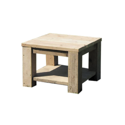 Used wood bijzet tafel model 19931