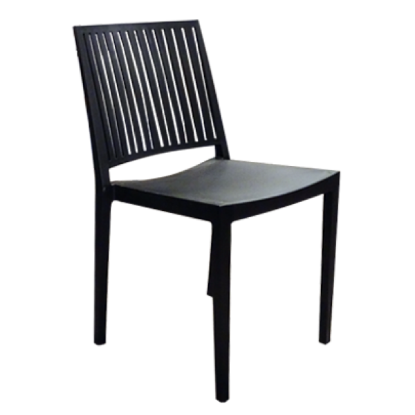 Horeca terras stoel Model 17880 zwart
